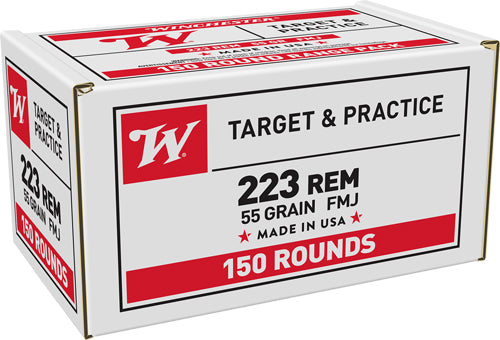 Winchester - Lake City .223 Remington 55 Grain Full Metal Jacket - Range Ammunition