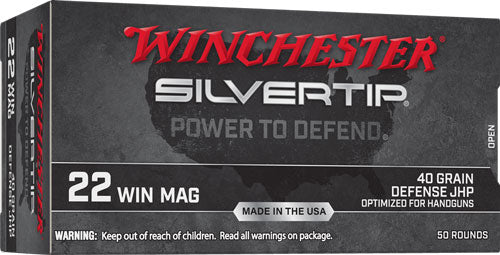 Winchester Silvertip Hollow Point 40 Grain .22 Magnum 1320 fps