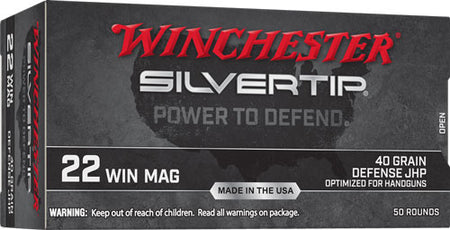 Winchester Silvertip Hollow Point 40 Grain .22 Magnum 1320 fps