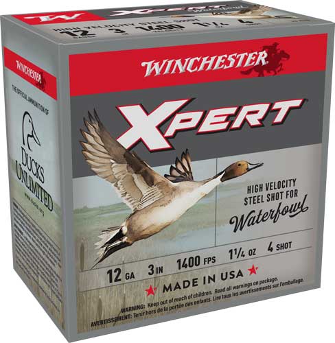 Winchester WEX123H4 Super X Xpert 12 Gauge 3 1-1/4oz #4 1400 fps