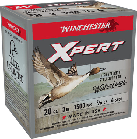 Winchester WEX2034 Super X Xpert 20 Gauge 3 7/8oz #4 1500 fps