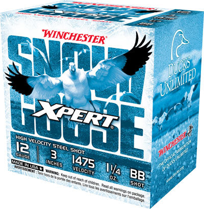 Winchester WXS123BB Xpert Snow Goose 12 Gauge 3 1-1/4oz #BB 1475 fps