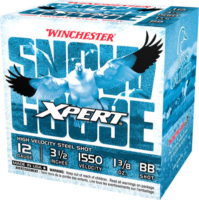 Winchester WXS12LBB Xpert Snow Goose 12 Gauge 3-1/2 1-3/8oz #BB 1550 fps