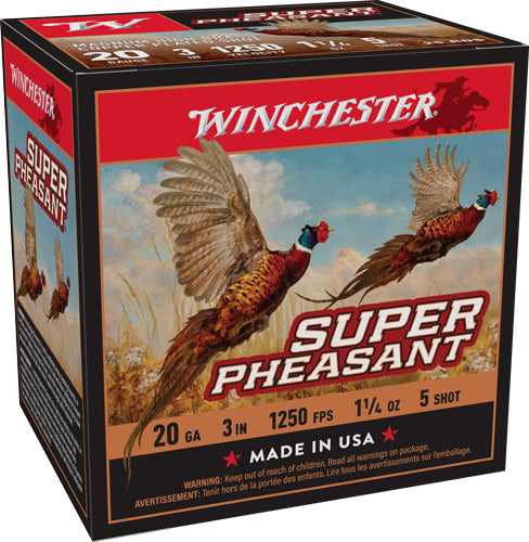 Winchester X203PH5 Super Pheasant Magnum 20 Gauge 3 1-1/4oz #5 1250 fps