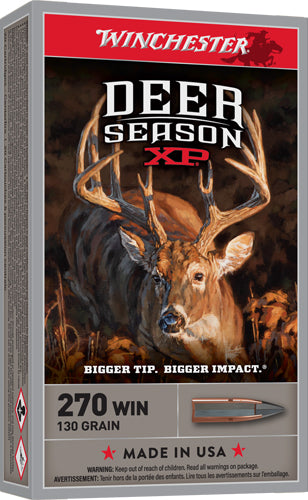 Winchester Deer Season XP Extreme Point 130 Grain .270 Winchester 3060 fps