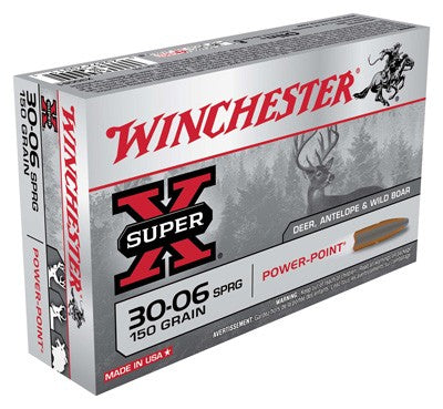Winchester Super-X Power-Point Pointed Soft Point 150 Grain .30-06 Springfield 2920 fps