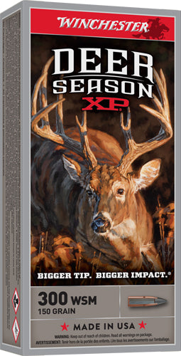 Winchester Deer Season XP .300 WSM 150 grain Extreme Point ammunition