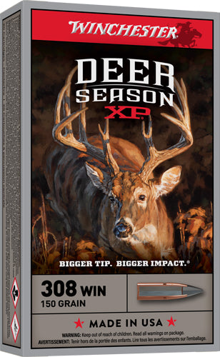 Winchester Deer Season XP Extreme Point 150 Grain .308 Win / 7.62x51mm 2820 fps
