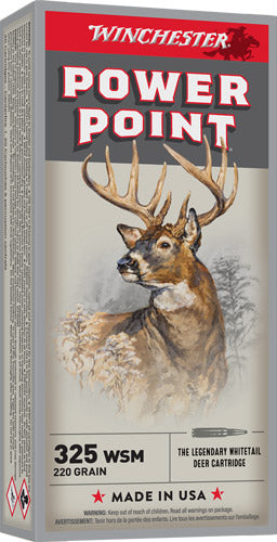 Winchester Super X Power-Point 220 Grain .325 WSM 2840 fps