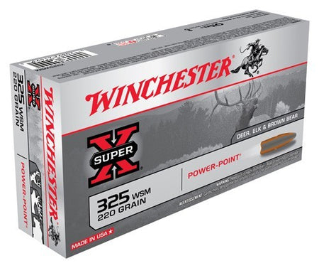 Winchester Super X Power-Point 220 Grain .325 WSM 2840 fps