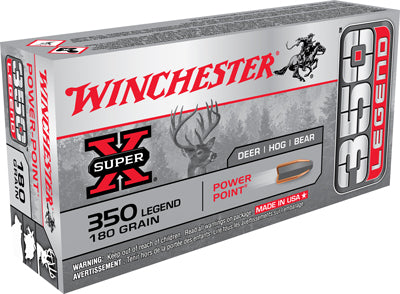Winchester Super-X Power-Point 180 Grain .350 Legend 2100 fps