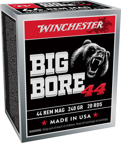 Winchester Big Bore Semi Jacketed Hollow Point 240 Grain .44 Magnum 1485 fps