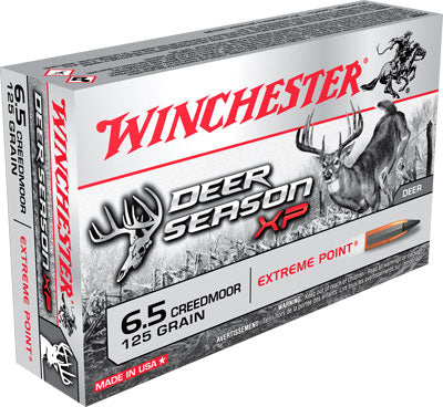 Winchester Deer Season XP Extreme Point 125 Grain 6.5mm Creedmoor 2850 fps