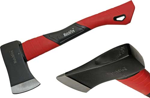 SZCO Rite Edge 14 Inch Fiberglass Camp Axe Red Handle 4" Blade