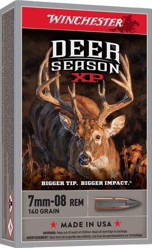 Winchester Deer Season XP Extreme Point 140 Grain 7mm-08 Remington 2800 fps