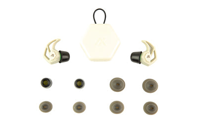 AXIL Bone White X30i Dual-Mode Earplugs Multiple Tips and Carry Case X30I-BONE