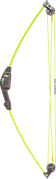 Bear Archery Green Spark Youth Ambi Compound Bow for Children Ages 5-10