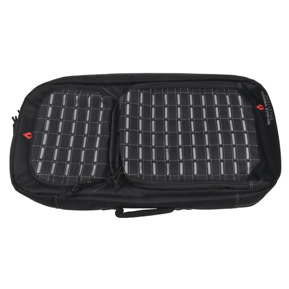 Advance Warrior Solutions FRAME 28-Inch Handgun Case with MOLLE and Backpack Straps Black Grey