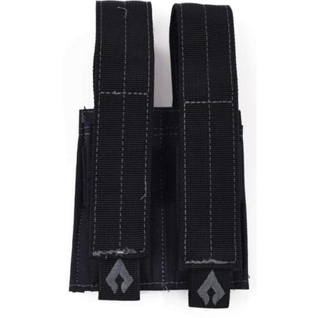 Advance Warrior Solutions Dual Pistol Mag Pouch Black 600 Denier Poly