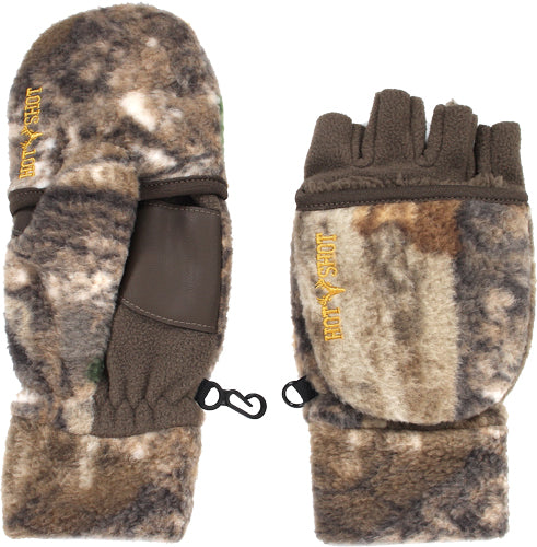 Hot Shot Youth Pop-Top Hunting Mitten Insulated RT-APX SM/MED