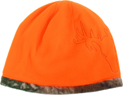 Hot Shot Fleece Beanie 220G Debossed RT-APX/Blaze - One Size Fits All
