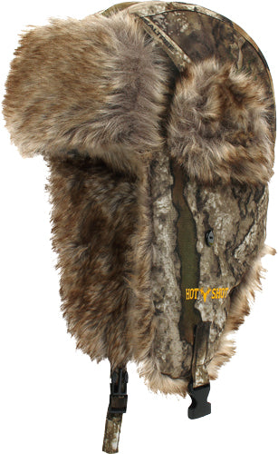 Hot Shot HF-3 Camo Trapper Hat Insulated Realtree APX Size MED/LG