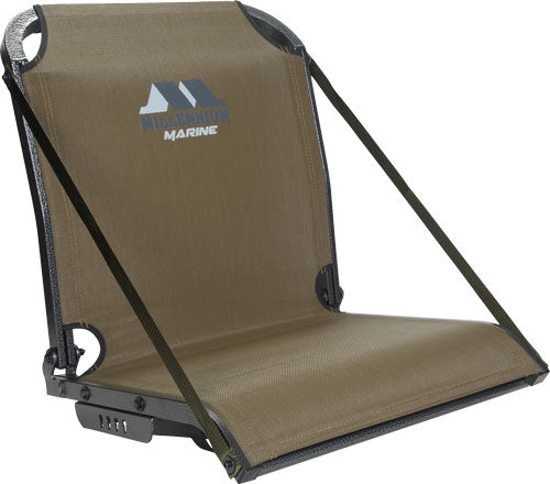 Millennium B100 Green Arm Rest Boat Seat with Straps