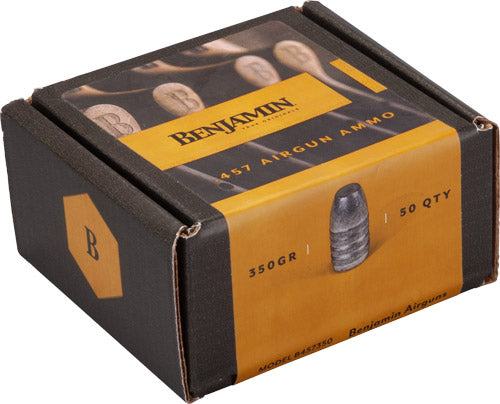 Benjamin 457 Caliber 350 Grain Flat Nose Pellets 50 Per Pack
