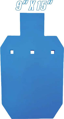 AR500 Steel Half-Size Silhouette Target 9"x15" - 0.5" Thick by BASH