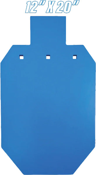 AR500 Steel Two-Third Silhouette Target 12"x20" - 0.5" Thick by BASH