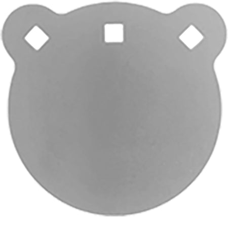 AR550 Steel Round Gong Target 6" - 0.5" Thick by BASH