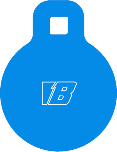 AR500 Steel Round Gong Target 4" - 0.5" Thick by BASH