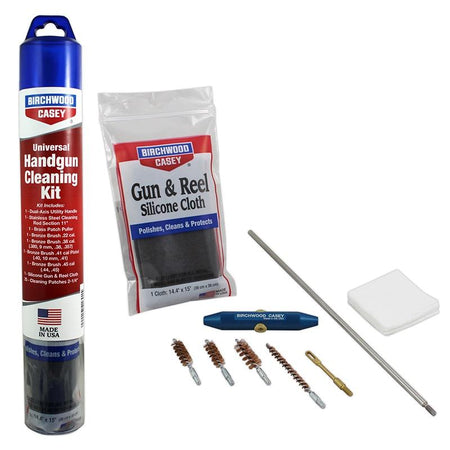 Birchwood Casey Multi-Caliber Handgun Cleaning Kit Stainless Steel USA