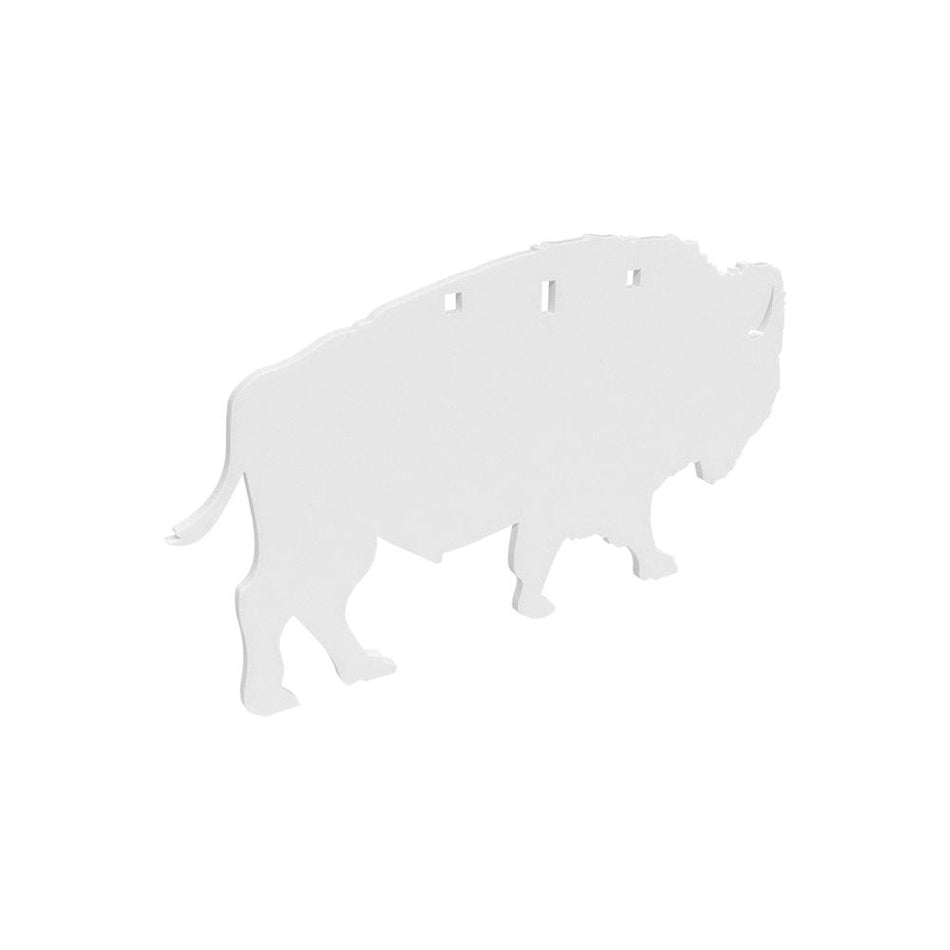 Birchwood Casey 3-Hole Bison Silhouette AR500 Steel Plate Target 3/8"