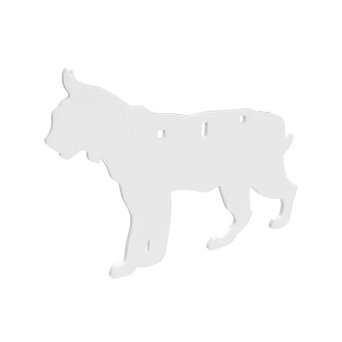 Birchwood Casey AR500 Laser-Cut Bobcat Animal Silhouette Steel Target