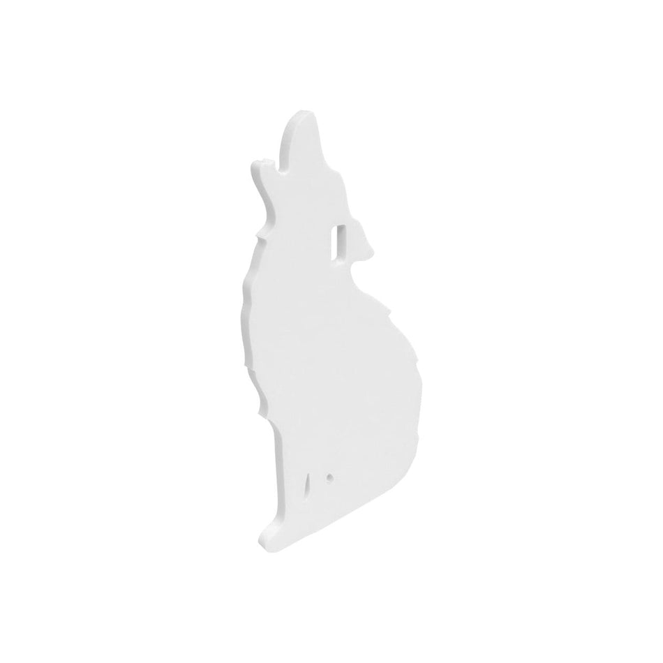 Birchwood Casey AR500 Howling Coyote 3/8 Inch Steel Animal Silhouette Target