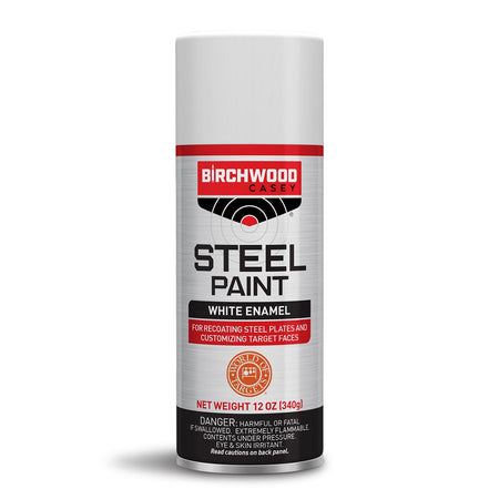 Birchwood Casey Steel Shooting Target Paint White Rust-Resistant