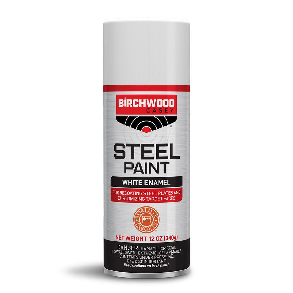 Birchwood Casey Steel Shooting Target Paint White Rust-Resistant