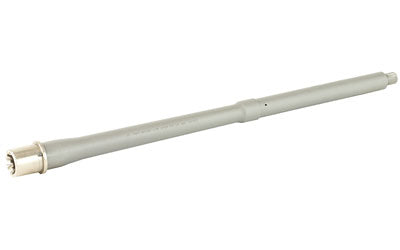 Ballistic Advantage Premium Stainless 16" 223 Wylde Tactical Gov Profile Barrel, Mid-Length Gas, 1/2x28 Thread, Silver Finish