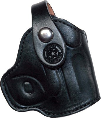 Bond Arms Black Leather Right Hand Thumbsnap Holster for Back-Up Model
