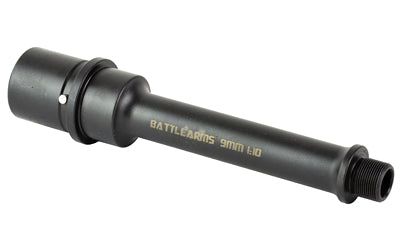 Battle Arms Development 9MM AR Lightweight Barrel 5.25", Nitride Finish, 1/2x36 Threaded, 1:10 Twist