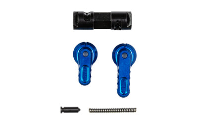 Battle Arms Development BAD-ASS-LITE Reversible Ambi Safety Selector for AR-15, Blue, 7075-T6 Aluminum