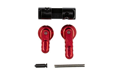 Battle Arms Development BAD-ASS-LITE Reversible Ambi Safety Selector for AR-15, Red, 7075-T6 Aluminum