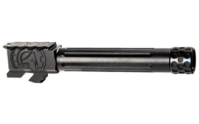Battle Arms Development ONE:1 Barrel 9mm Threaded/Fluted, Compatible with Glock 19 Gen 3/4/5 and 19X