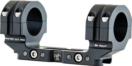 MPA BA Scope Mount 1-PC 34mm 0 MOA 1.500" Height Black Finish