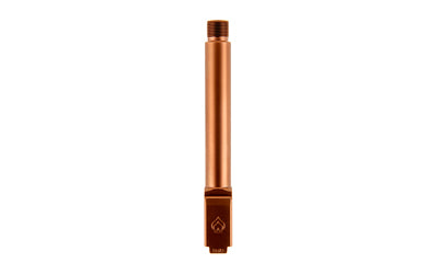 Ballistic Advantage BAPSG175T1R 9mm 5" Threaded Barrel for Glock 17 Gen 5, Copper Color Finish, 1/2x28 Threaded