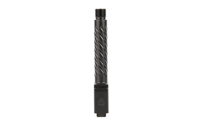 Ballistic Advantage BAPSG195T3Q 9mm 4.5" Spiral Fluted Barrel, Glock 19 Gen 3-5, QPQ Finish, 1/2x28 Threaded