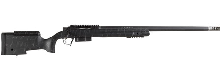 Christensen Arms CA10270H85281 BA Tactical Long Range 6.5 Creedmoor 4+1 26" Carbon Fiber Barrel, Black Nitride Finish, Black with Gray Webbing Stock