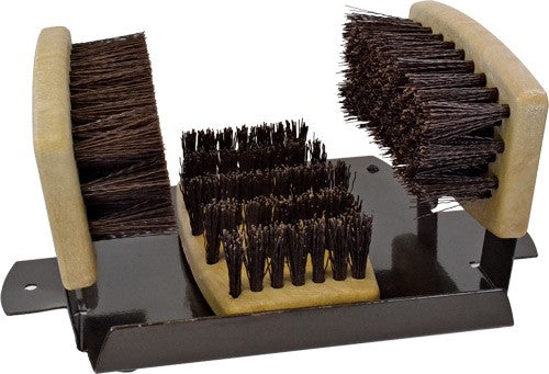 PSP Boot Cleaning Brush with Scraper and Rubber Floor Pad