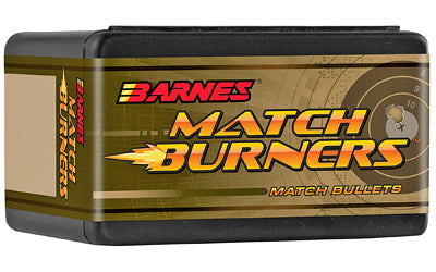 Barnes Match Burner .264 Diameter 6.5MM 145 Grain Boat Tail Bullets 100 Count 30100